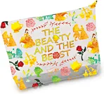 Waterproof zipper cosmetic bag is made of polyester high quality material, which can protect cosmetics, jewelry, and toiletries from water and dust.